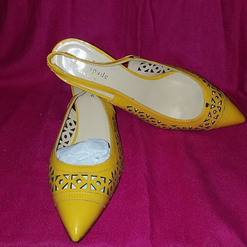COPY - Kate Spade kitten heel sling back